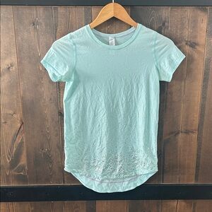 Ivivva Sparkly Short Sleeve Tee Girls Size 12